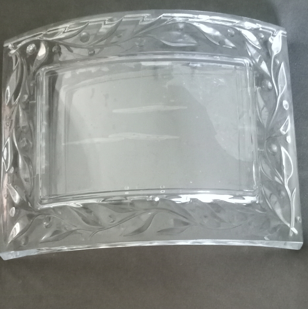 Crystal picture frame